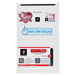 Máy hút ẩm có lọc không khí Sharp DW-D12A-W