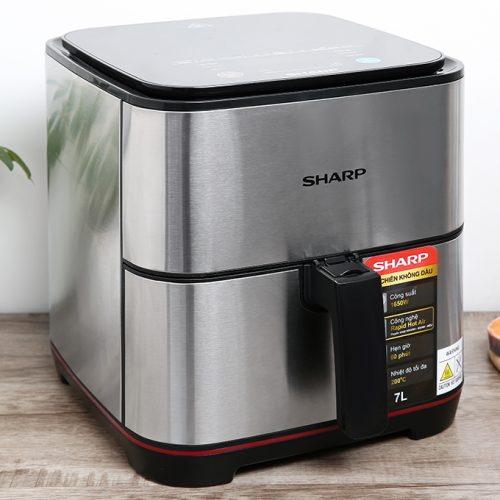 Nồi chiên không dầu Sharp KF-AF70EV-ST 7 lít