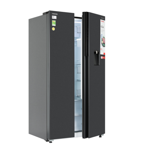 Tủ lạnh Toshiba Inverter 596 lít Side By Side GR-RS775WI-PMV(06)-MG